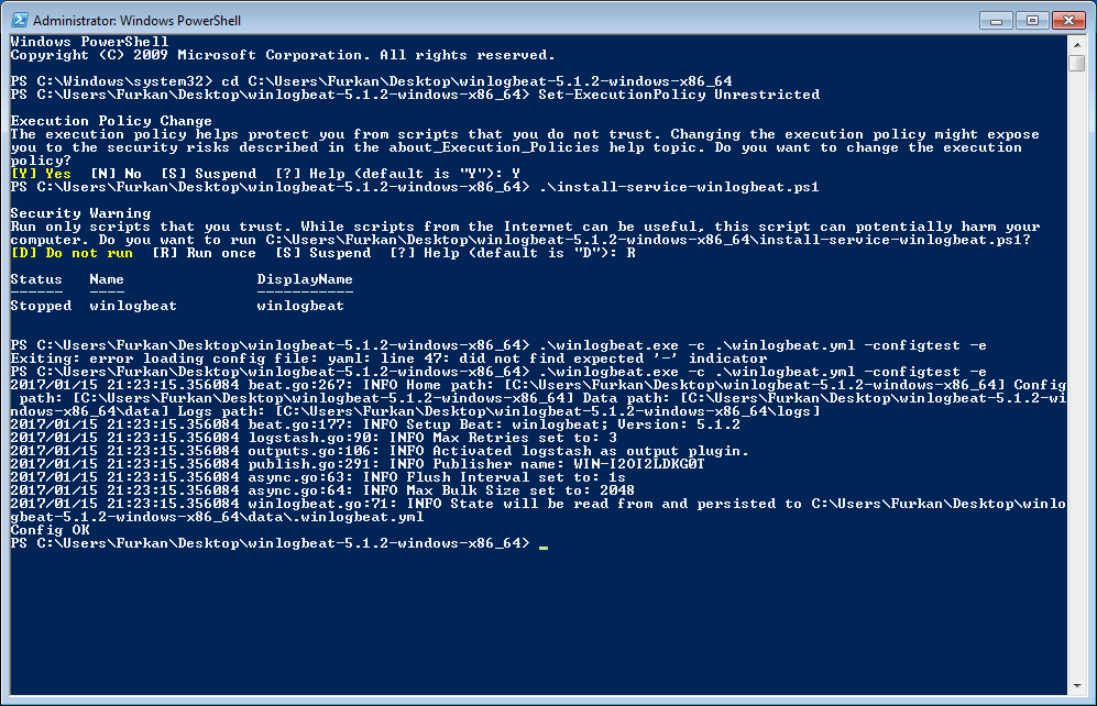 sysmomn install the event manifest